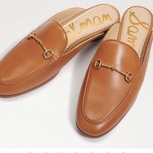 NWOT Linnie Bit Mules - Saddle Leather